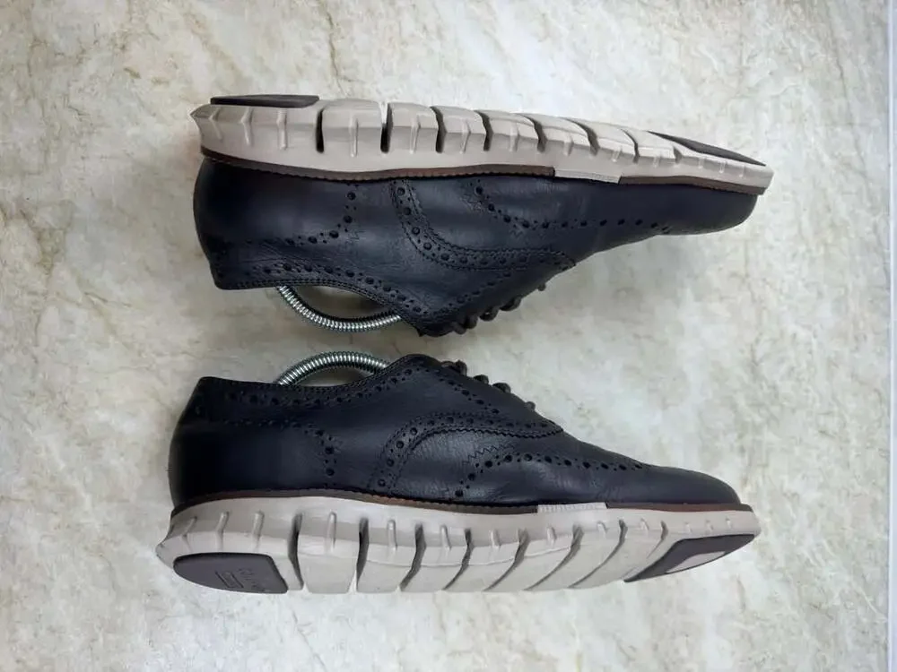 Cole Haan OriginalGrand Wingtip Oxford Shoes Dark Brown Leather Men’s 9M